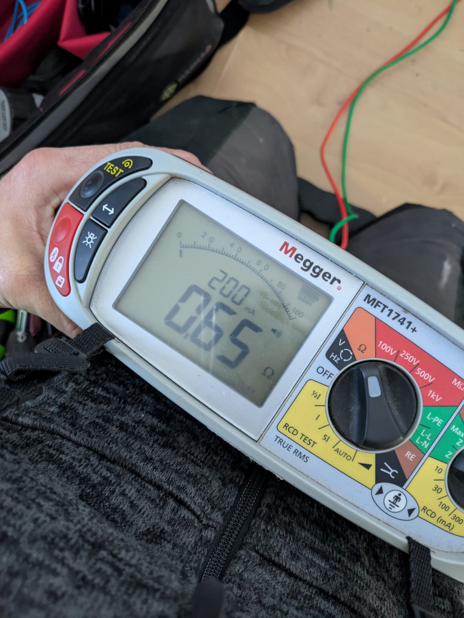 Recent electrical work