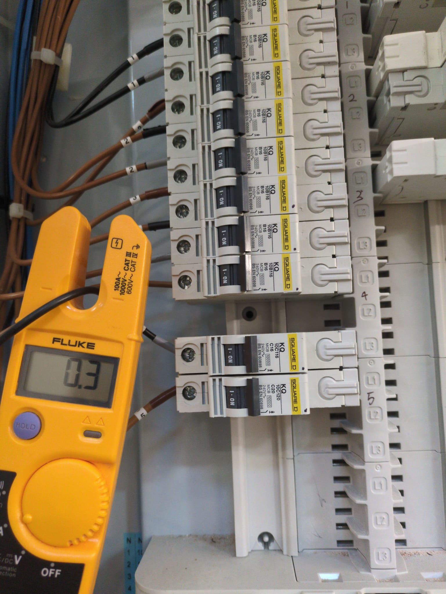 Recent electrical work