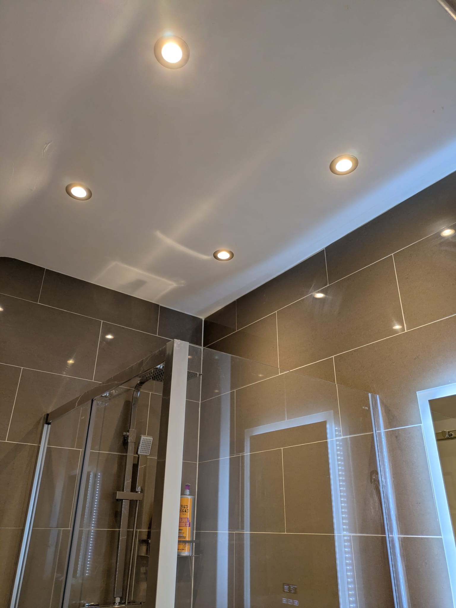 Recent electrical work